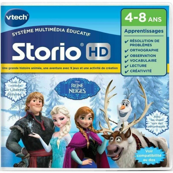 Priedas Vtech Storio Educational Game The Snow Queen (FR)