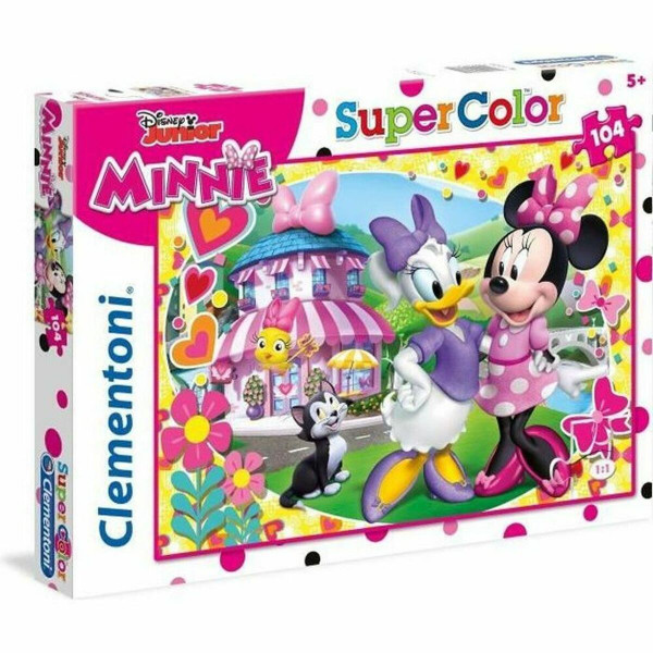 Child's Puzzle Clementoni SuperColor Minnie 27982 104 Pieces