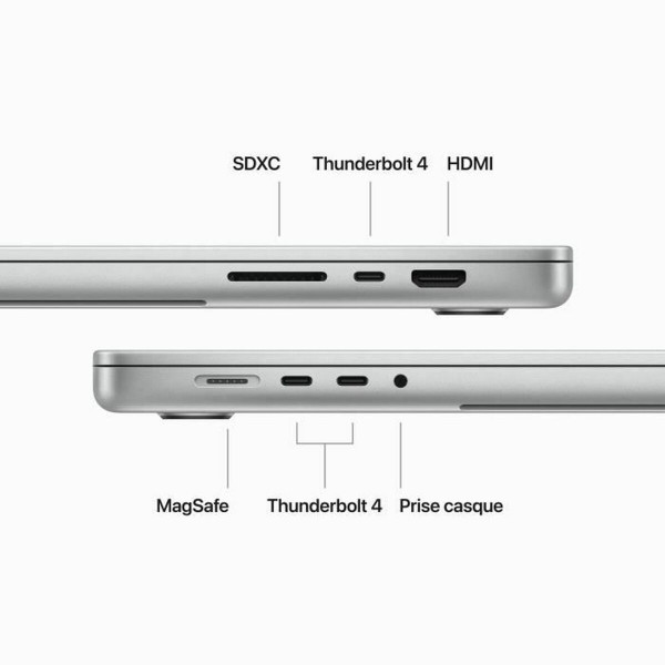 Laptop Apple MacBook Pro 2023 16" 1 TB Azerty Französisch M3 Max