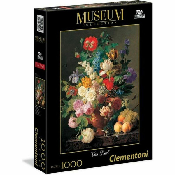 Puzzle Clementoni Van Dael: Vase of Flowers 31415 1000 Stücke