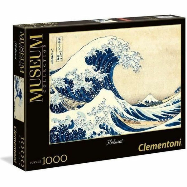 Puzzle Clementoni Museum Collection: Hokusai Great Wave 39378.7 98 x 33 cm 1000 Stücke
