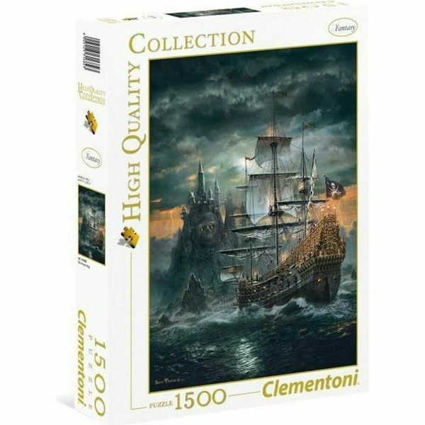 układanka puzzle Clementoni The Pirate Ship 31682.3 59 x 84 cm 1500 Części