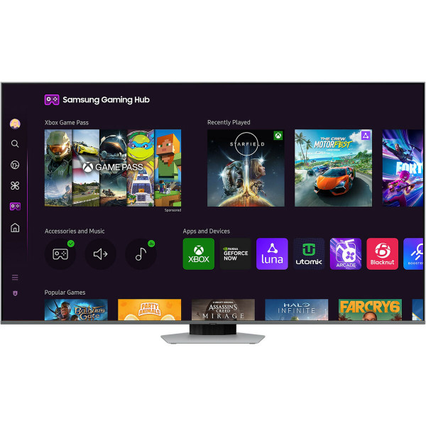 TV intelligente Samsung TQ75Q80D 4K Ultra HD HDR QLED AMD FreeSync 75"