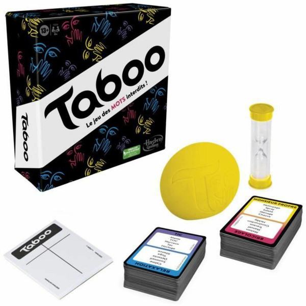 Frage und Antwort Spiel Hasbro Taboo