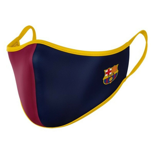 Higieninė daugkartinio naudojimo audinio kaukė F.C. Barcelona Suaugęs