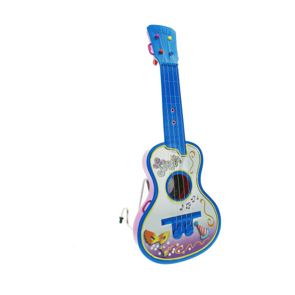Kūdikių gitara Reig Party 4 Virvės Mėlyna Balta