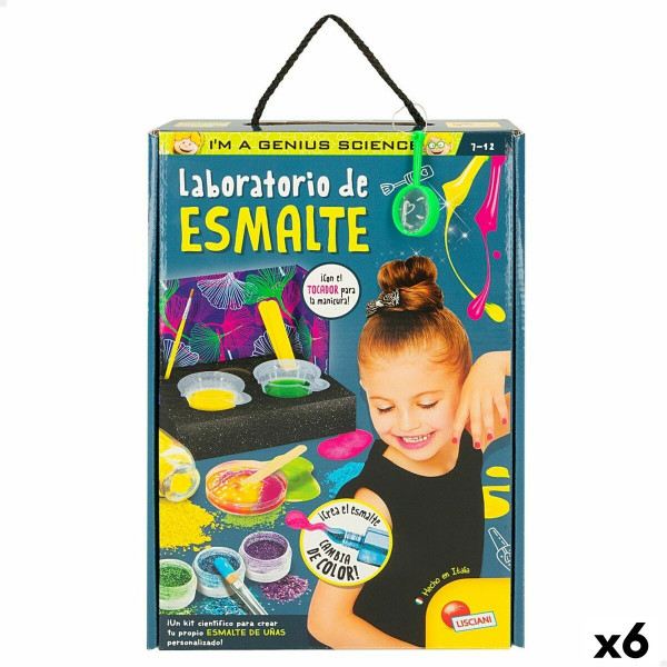 Science Game Lisciani Laboratorio de esmalte ES (6 Units)