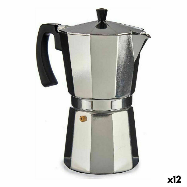 Cafetera Italiana A111RA-1200 Plateado Aluminio 650 ml (12 Unidades)