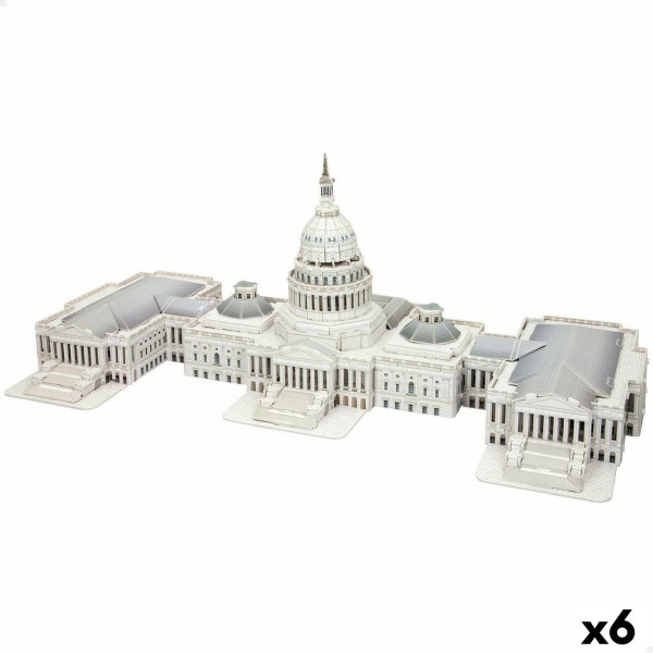 3D Puzzle Colorbaby Capitolio 126 Stücke 52,5 x 20,5 x 23,5 cm (6 Stück)