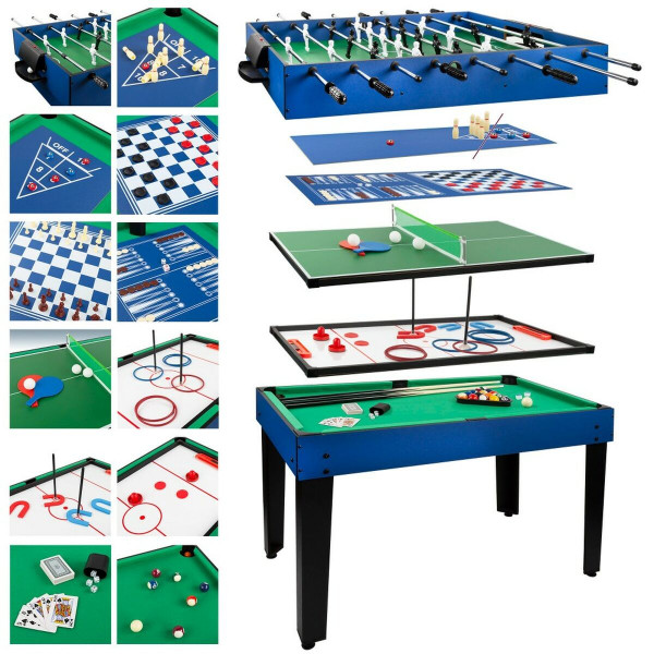 Daugelio žaidimų stalas Colorbaby 12 in 1 107 x 83,5 x 61 cm