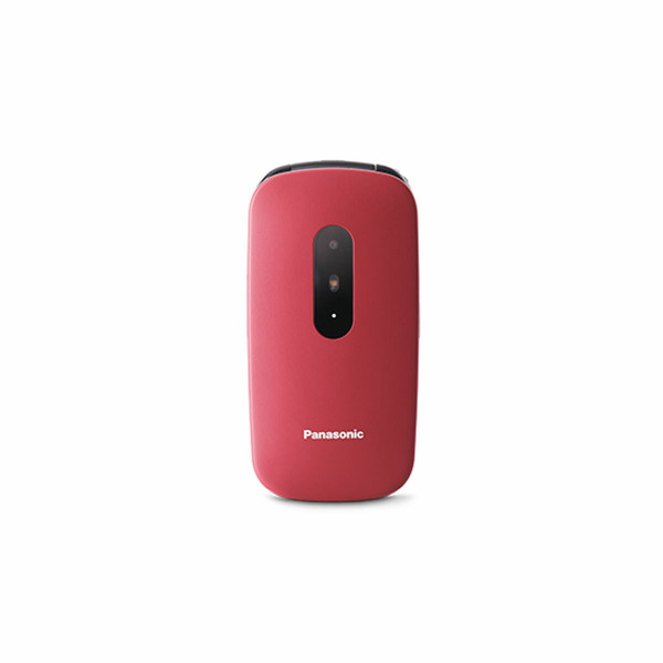 Mobilusis telefonas vyresnio amžiaus žmonėms Panasonic KX-TU446EXR 2.4" Raudona Kaštoninė