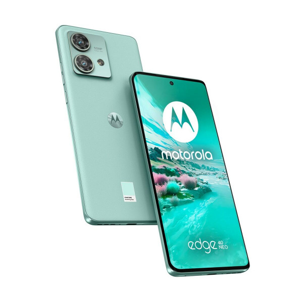 Smartfony Motorola edge 40 neo 6,55" Mediatek Dimensity 1050 12 GB RAM 256 GB Niebieski Mięta