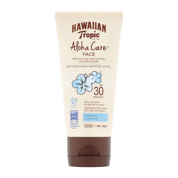 Loción Solar Aloha Care Hawaiian Tropic Spf 30 (Unisex) (90 ml)