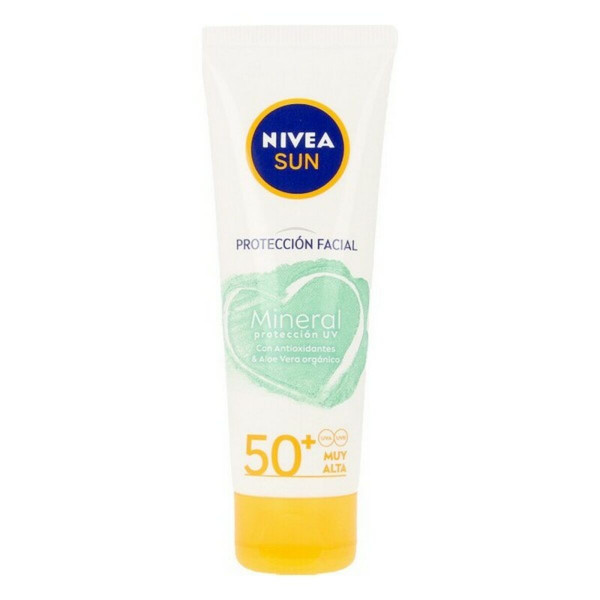 Kremas nuo saulės Sun Facial Mineral Nivea 85692 SPF 50+ 50 ml