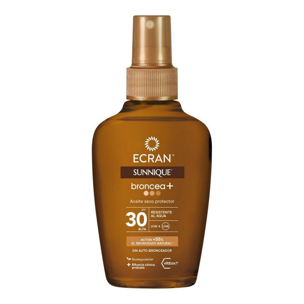 Apsauginis nuo saulės aliejus Ecran Ecran Sunnique Spf 30 100 ml