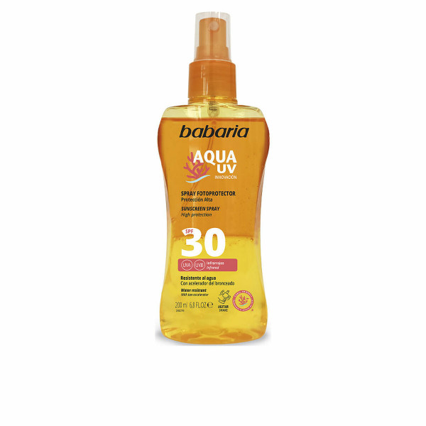 Kūno kremas nuo saulės Babaria Solar Aqua UV SPF 30 (200 ml)