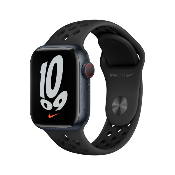 Išmanusis laikrodis Apple Watch Nike Series 7 Juoda 41 mm