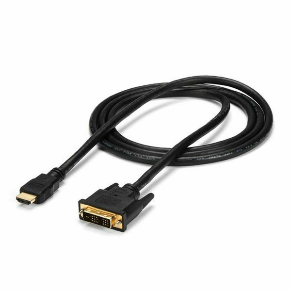 HDMI – DVI adapteris Startech HDMIDVIMM6           Juoda