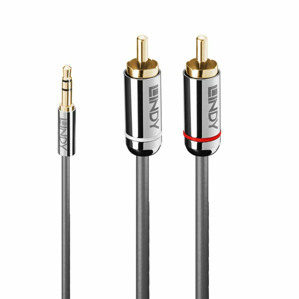 Kabel Audio Jack (3,5 mm) na 2 RCA LINDY 35333