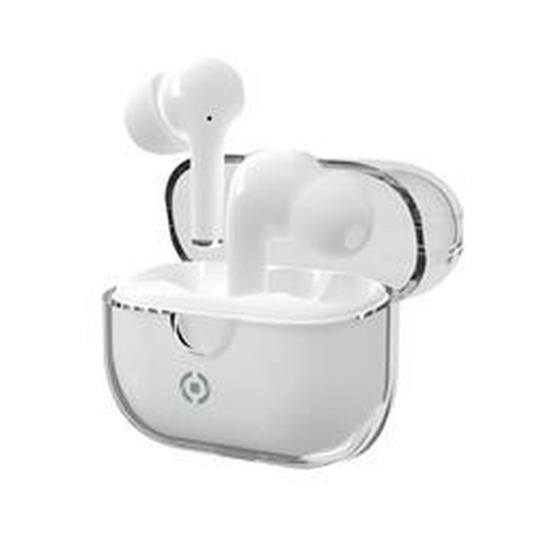 Auriculares con Micrófono Celly CLEARWH Blanco