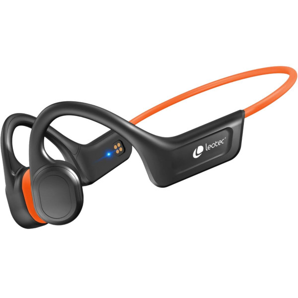 Słuchawki z Mikrofonem LEOTEC OSEA  Pomarańczowy