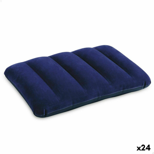 Kissen Intex Downy Pillow Aufblasbar Blau 43 x 9 x 28 cm (24 Stück)