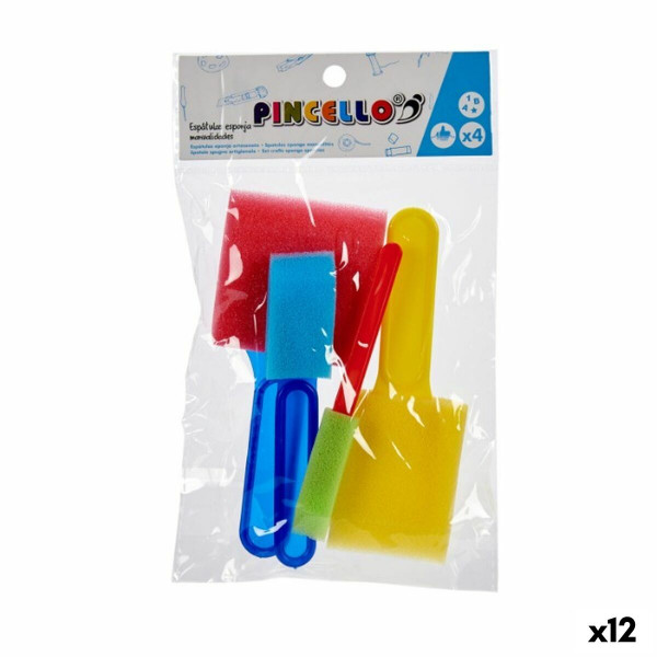 Craft Set Pincello AR1810100 Multicolour Spatula (12 Units)