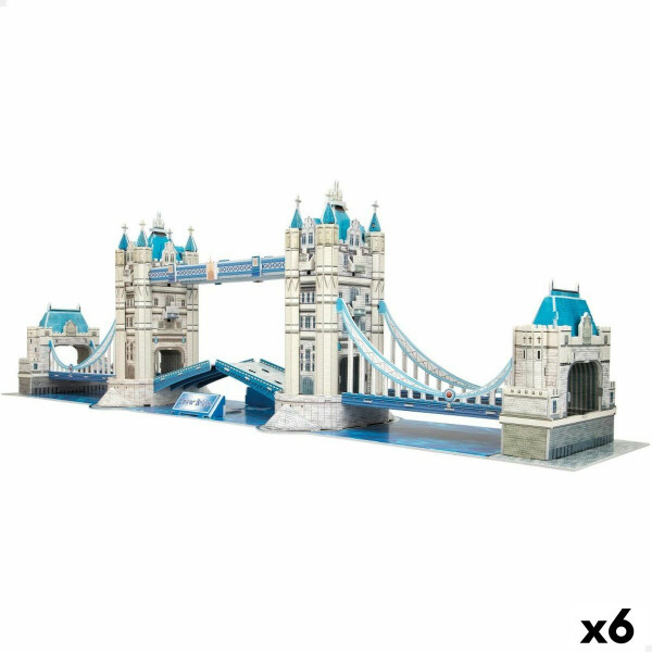 3D Puzlė Colorbaby Tower Bridge 120 Dalys 77,5 x 23 x 18 cm (6 vnt.)