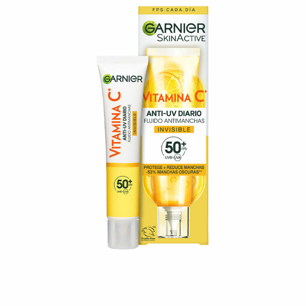 Drėkinantis skystis Garnier Vitamin C - Invisible Apsauga nuo dėmių 40 ml