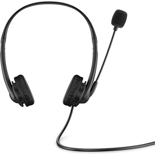 Słuchawki z Mikrofonem HP 428H6AA Czarny