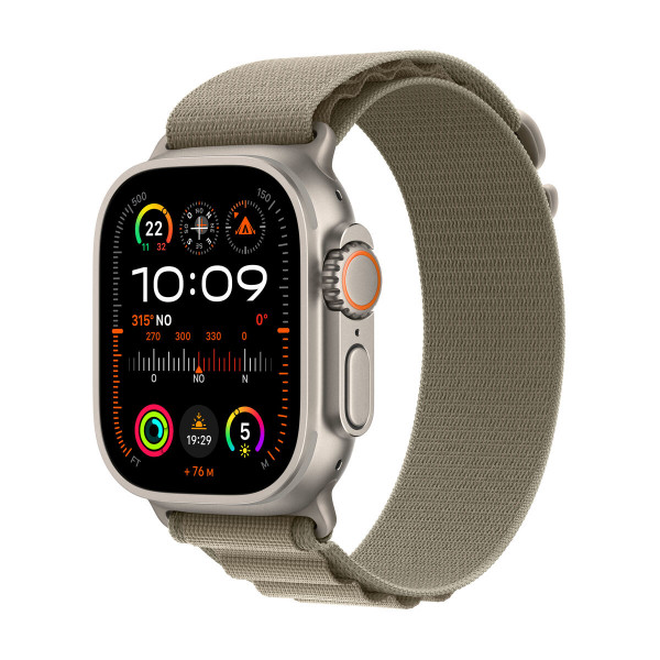 Išmanusis laikrodis Watch Ultra 2 Apple MREY3TY/A Auksinis Alyvuogių aliejus 1,9" 49 mm