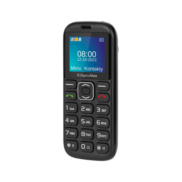 Téléphone portable pour personnes âgées Kruger & Matz KM0922 1,77" Noir