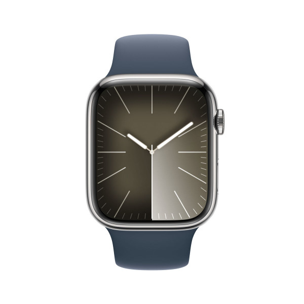 Montre intelligente Apple S9 1,9" Bleu Argenté Ø 45 mm