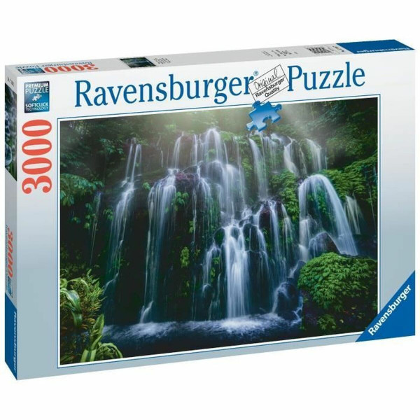 Puzzle Ravensburger Chutes d'eau, Bali  Paysage et nature 3000 Stücke