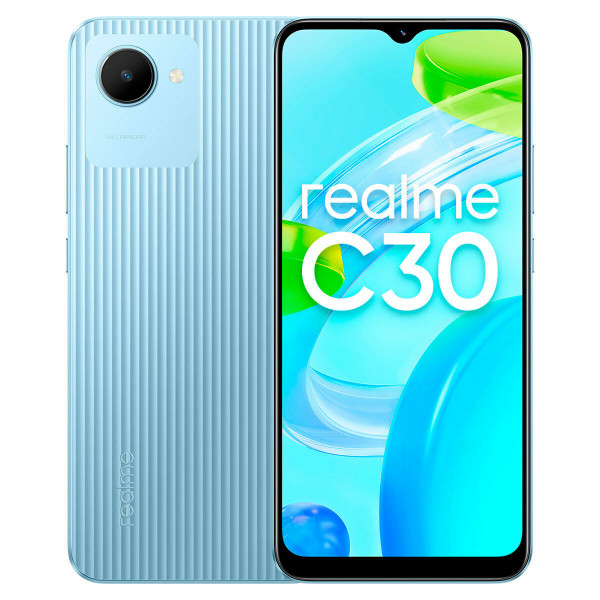 Smartfony Realme C30 3GB 32GB Niebieski 3 GB RAM Octa Core Unisoc 6,5" 32 GB 1 TB 6.5"