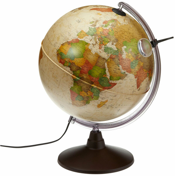 Terraqueo-Globus mit Licht Nova Rico Marco Polo Bunt Kunststoff Ø 30 cm