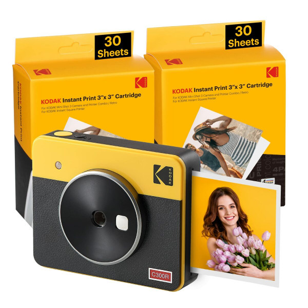 Instant Photo Appliances Kodak MINI SHOT 3 RETRO C300RY60 Gelb