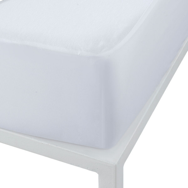 Protector de colchón Alexandra House Living Blanco Cama de 180 180 x 200 cm