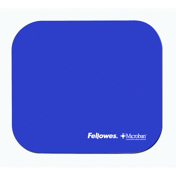 Mousepad Fellowes Microban Blau