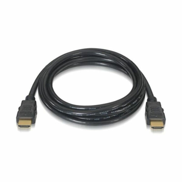 HDMI kabelis su Ethernet NANOCABLE HDMI V2.0, 3m 3 m Juoda 3 m