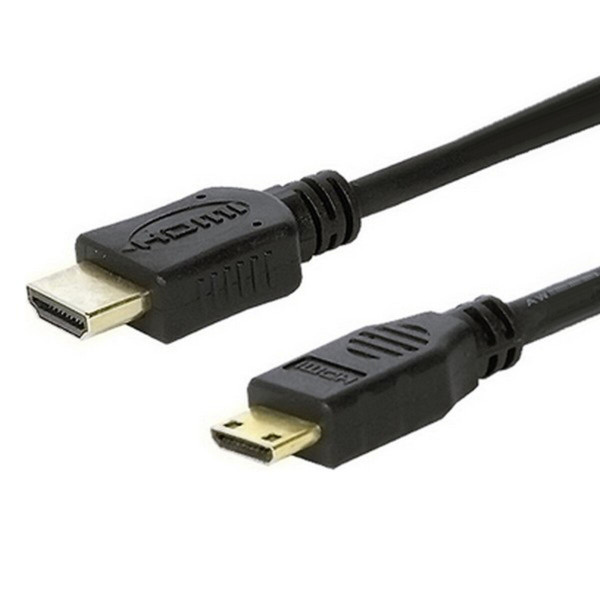 HDMI - Mini HDMI kabelis NANOCABLE 10.15.0902 1,8 m Juoda 1,8 m