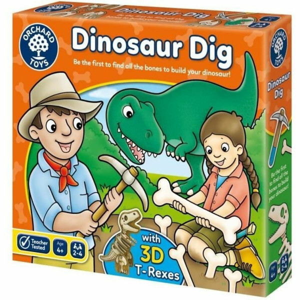 Edukacinis žaidimas Orchard Dinosaur dig (FR)