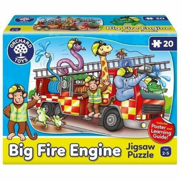 Dėlionė Orchard Big fire Engine (FR)
