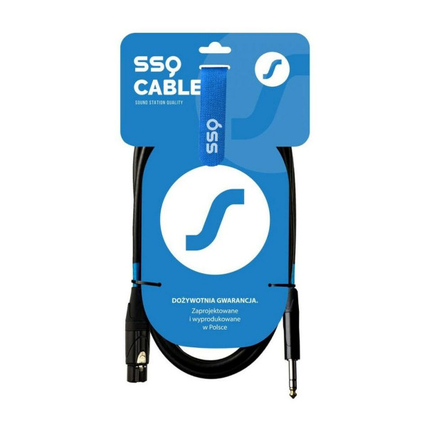 Cable XLR a jack Sound station quality (SSQ) SS-2062 5 m