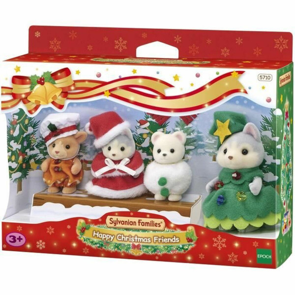 Akcesoria do Domku dla Lalek Sylvanian Families Happy ChristmaS Friends