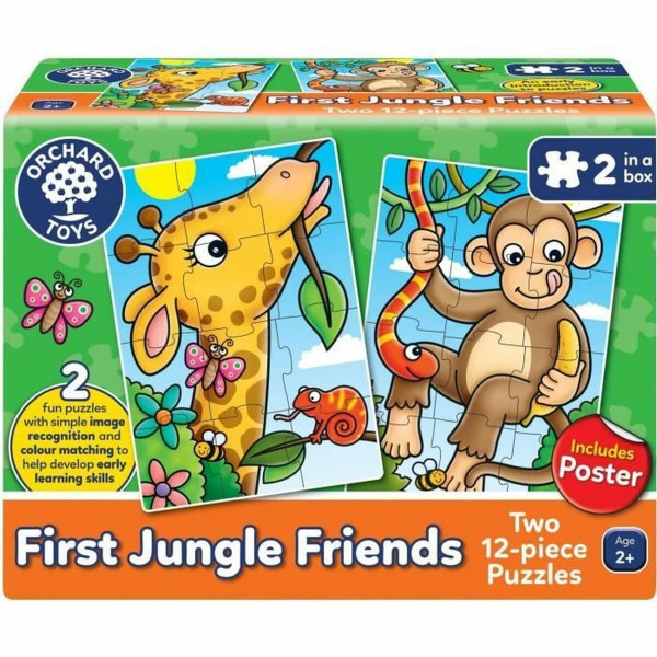 układanka puzzle Orchard First Jungle Friends (FR)