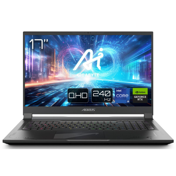 Nešiojamas kompiuteris Aorus 9RX7XAZGIAMHH1PT001 17" intel core i9-13980hx 32 GB RAM 2 TB SSD Nvidia Geforce RTX 4090 Qwerty por