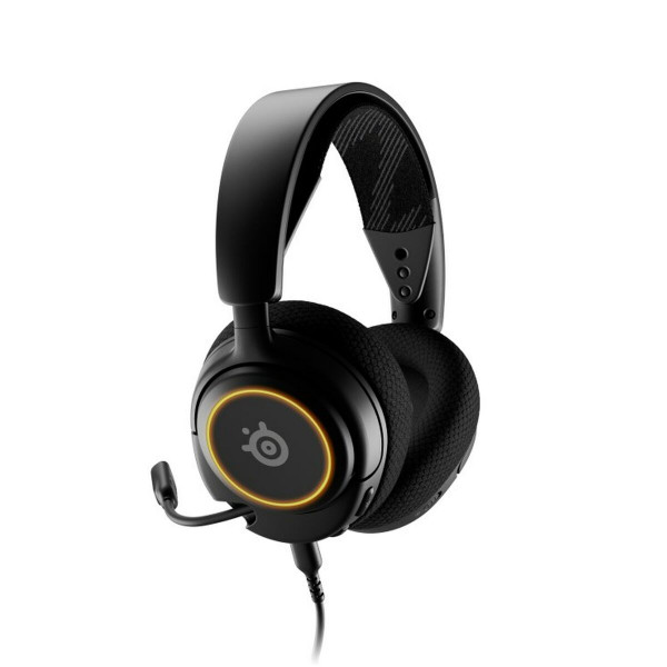 Słuchawki z Mikrofonem SteelSeries Arctis Nova 3 Czarny