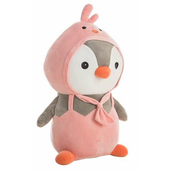 Fluffy toy Kit Penguin Pink 65 cm
