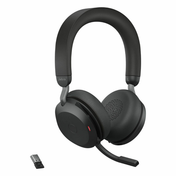 Ausinės su mikrofonu Jabra Evolve2 75 Juoda